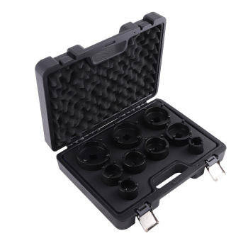 9X 1/2 3/4 Drive Grooved Lock Nuts Socket Set With External Teeth KM4-KM12