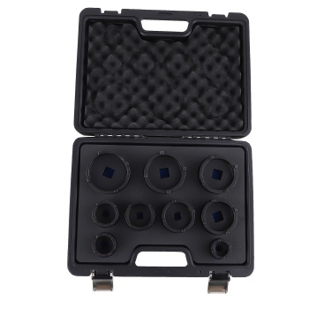 Socket Set Grooved Lock Nuts Tool 1/2DR KM4-KM83/4DR KM9-K12 External Teeth