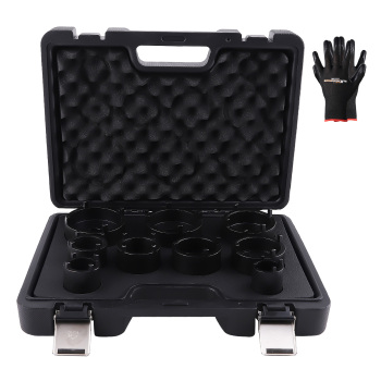 Socket Set Grooved Lock Nuts Tool 1/2DR KM4-KM83/4DR KM9-K12 External Teeth