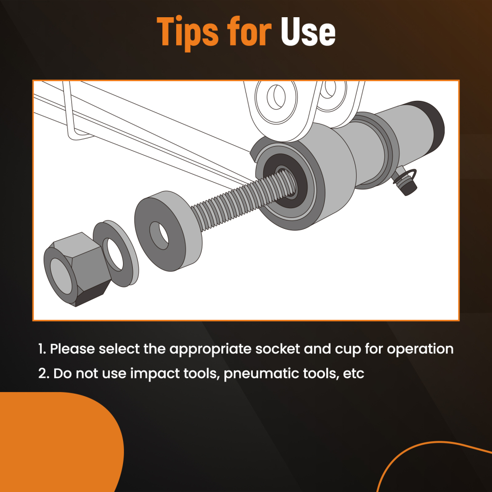 Rear Axle Arm Suspension Bushing Removal Install Tool  Bushing Puller Tool New