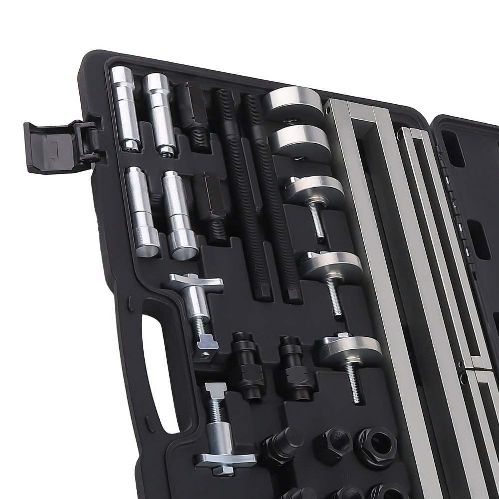 10T Hydraulic Fuel Injector Extractor Kit M14-M27 Thread 45# Steel Heavy Duty