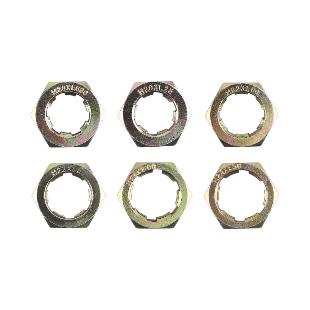 Axle Spindle Thread Chaser Set Thread Rethreading Restorer Tool Metric M20 M22