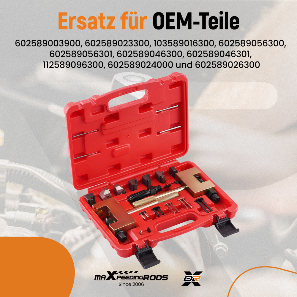 Camshaft Timing Chain Change Engine Rivet Tool Kit compatibile per Mercedes 615, 616, 617