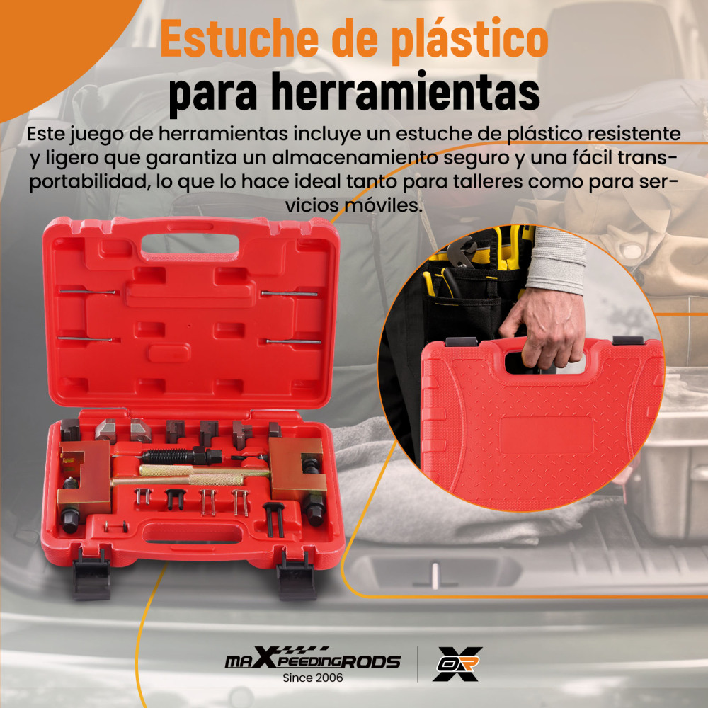 Camshaft Timing Chain Change Engine Rivet Tool Kit compatibile per Mercedes 615, 616, 617