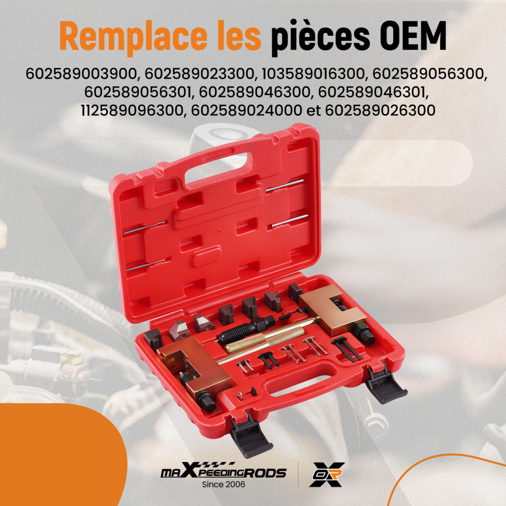 Camshaft Timing Chain Change Engine Rivet Tool Kit compatibile per Mercedes 615, 616, 617