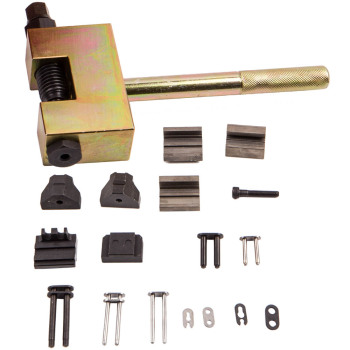 Camshaft Engine Timing Chain Riveting Tool Kit compatible for Mercedes Benz M271 M272 M273