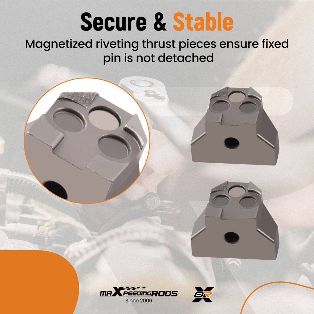 Camshaft Engine Timing Chain Riveting Tool Kit compatible for Mercedes Benz M271 M272 M273