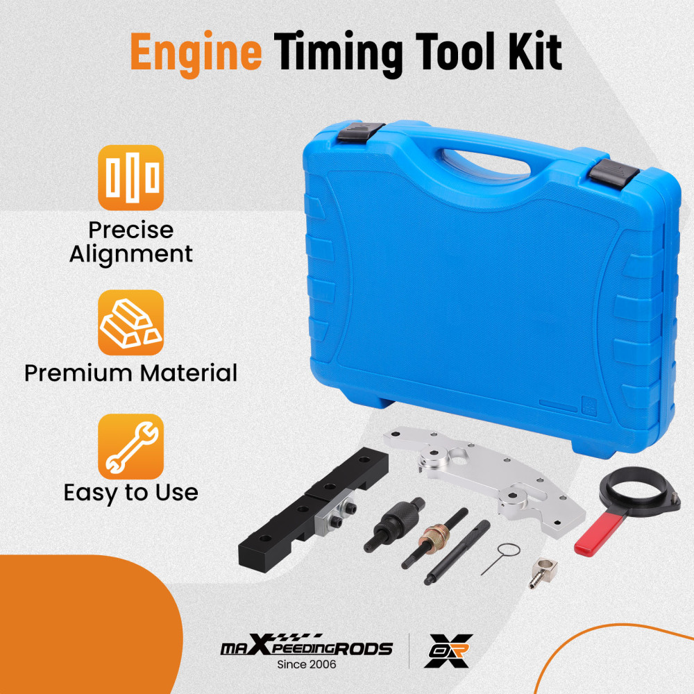 Full Camshaft Alignment Lock Timing Tool Kit compatible for BMW M52TU/M54/M56
