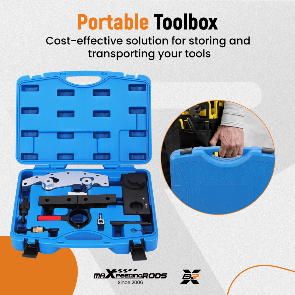 Full Camshaft Alignment Lock Timing Tool Kit compatible for BMW M52TU/M54/M56