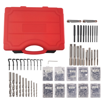 338Pc Automotive Engine Thread Insert Kit SAE Metric for Repair Tool Set