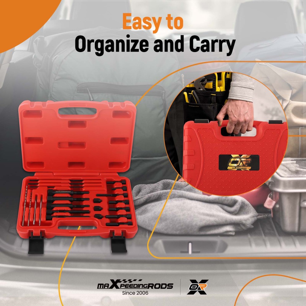 M8 M10 Kit Extracteur Bougie de Préchauffage Kit extracteur électrode Outils