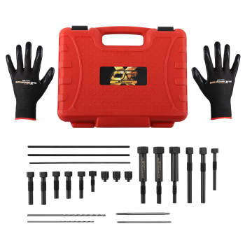 Glow Plug Electrodes Extract Removal Tool Kit M8 X 1.0 - M10 X 1.0 - M10 X 1.25