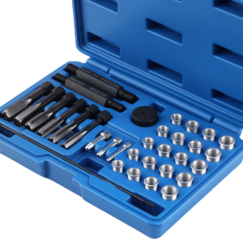 Kit Insert Fileté for Filetage Bougie Préchauffage M8-M12