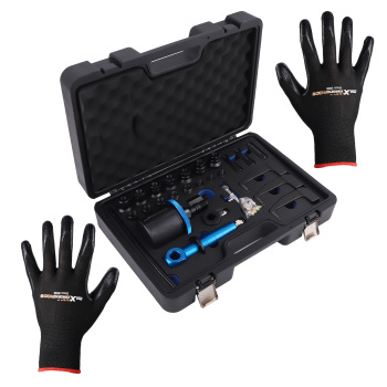 Estrattore pneumatico per rimozione iniettori Diesel Air Tool 19 adattatori