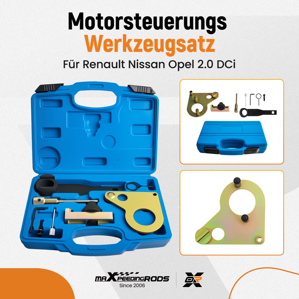 Timing Setting Tool Kit compatible for Renault 2.0 DCi M9R Megane Laguna Espace Traffic