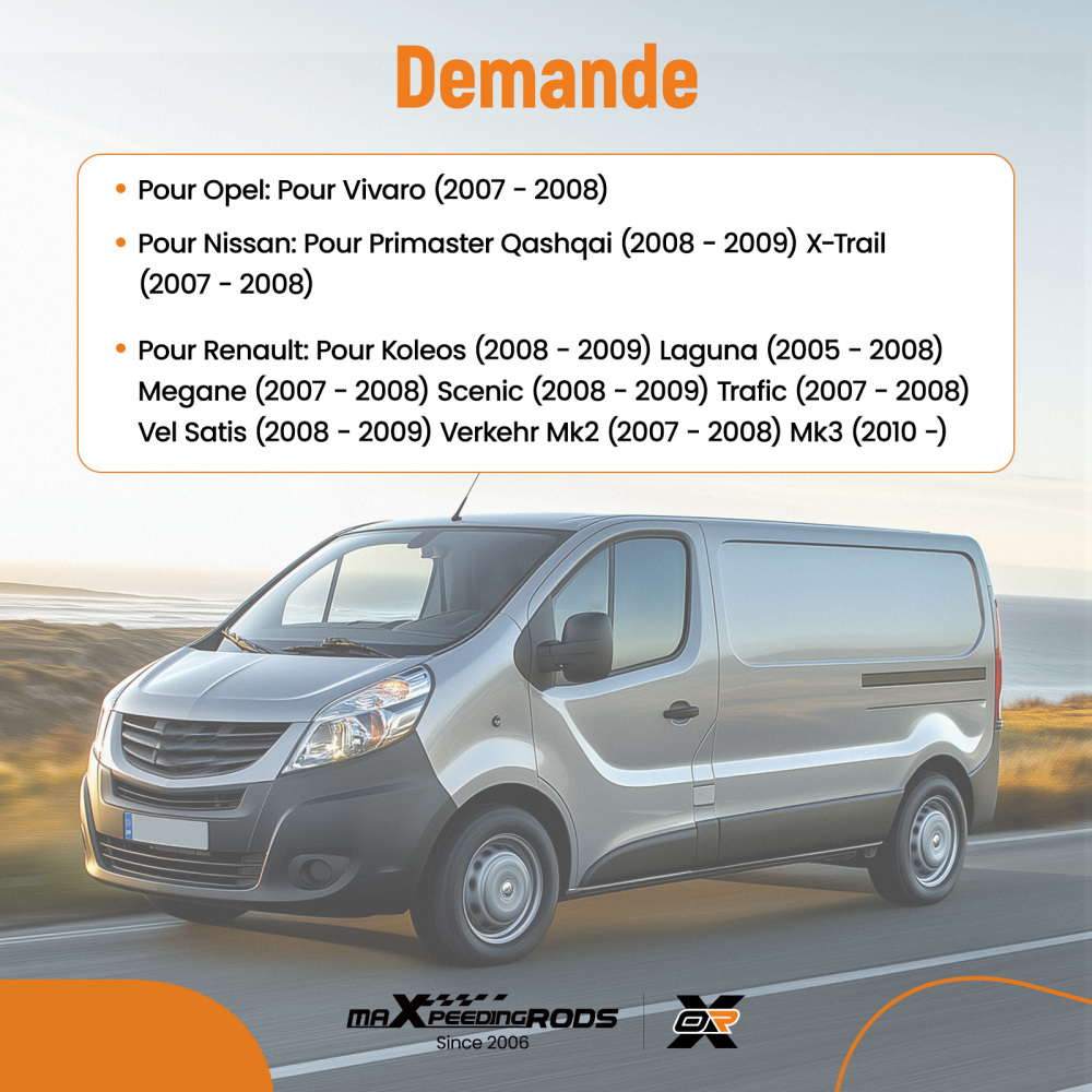 Timing Setting Tool Kit compatible for Renault 2.0 DCi M9R Megane Laguna Espace Traffic