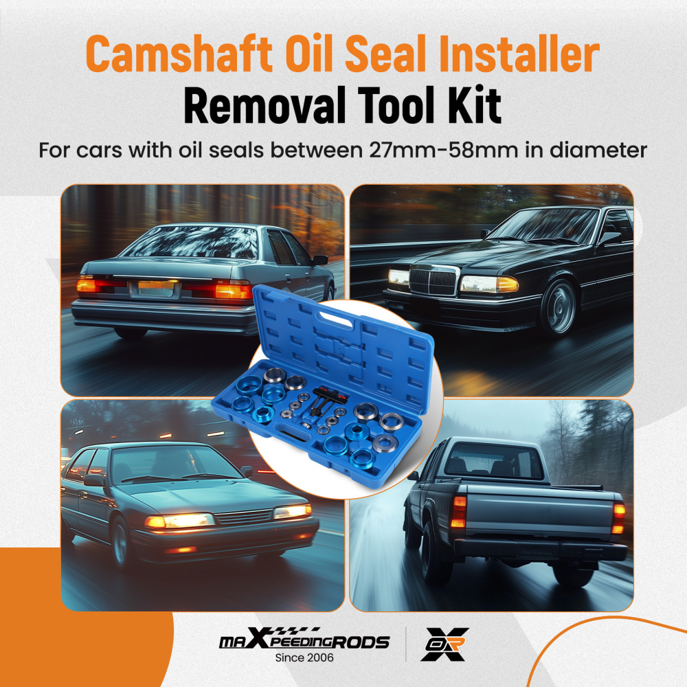 21Pcs Car Camshaft Crank Crankshaft Oil Seal Remover Installer Removal Tools Kit