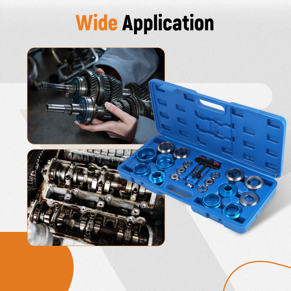 Crankshaft Camshaft Oil Seal Remover Installer Adapters Tool Kit