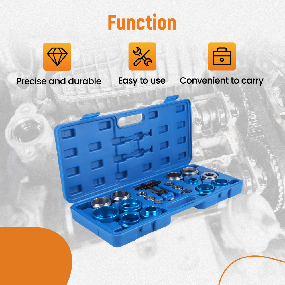 Crankshaft Camshaft Oil Seal Remover Installer Adapters Tool Kit