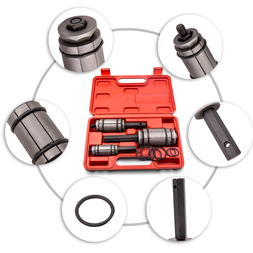Tail Pipe Expander Set / Exhaust Muffler Pipe Remove Straighten Dents Auto Tool