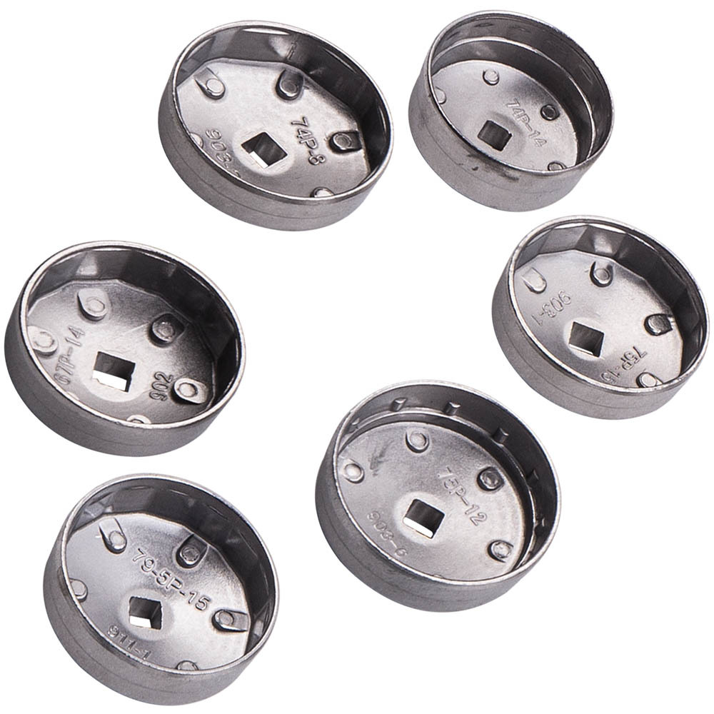 Oil Filter Wrench Socket Removal Remover Cup Cap Tool Set compatible for Ford Compatible for Audi