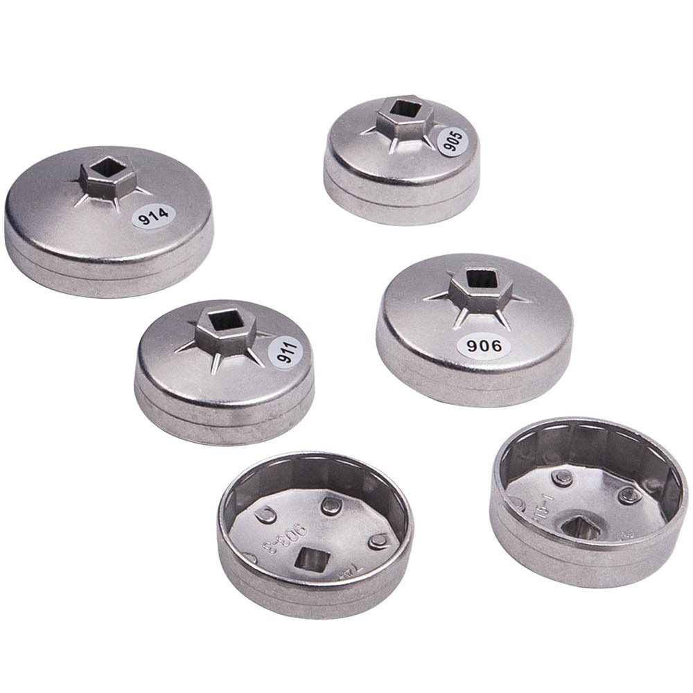 Oil Filter Wrench Socket Removal Remover Cup Cap Tool Set compatible for Ford Compatible for Audi