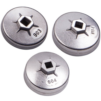 23pcs Oil Filter Removal Cap Cup Wrench Socket Tool Kit compatible for BMW VW Universal