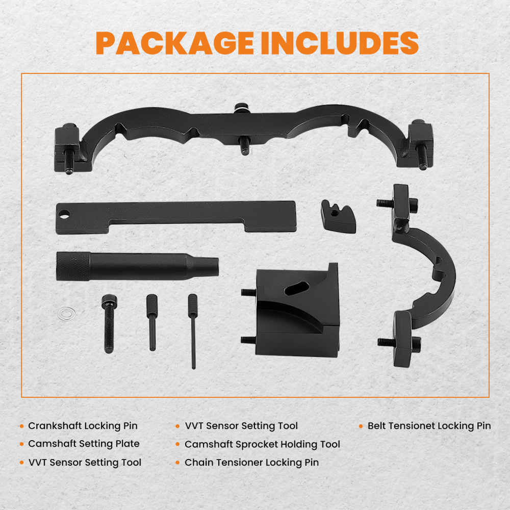 Compatible for Vauxhall Opel ASTRA J CORSA D 1.0 1.2 7Pcs Chain Lock Turbo Timing Tool Kit