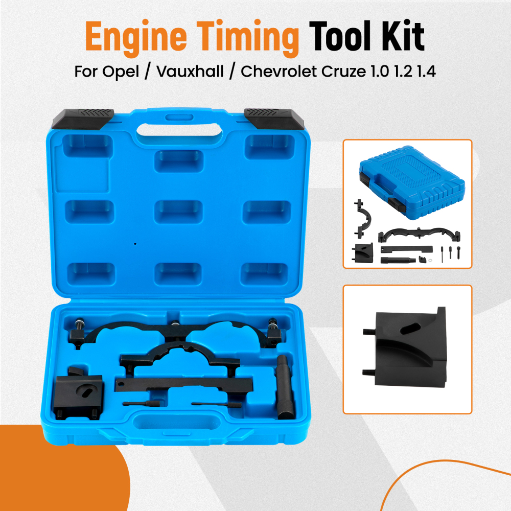 Compatible for Vauxhall Opel ASTRA J CORSA D 1.0 1.2 7Pcs Chain Lock Turbo Timing Tool Kit