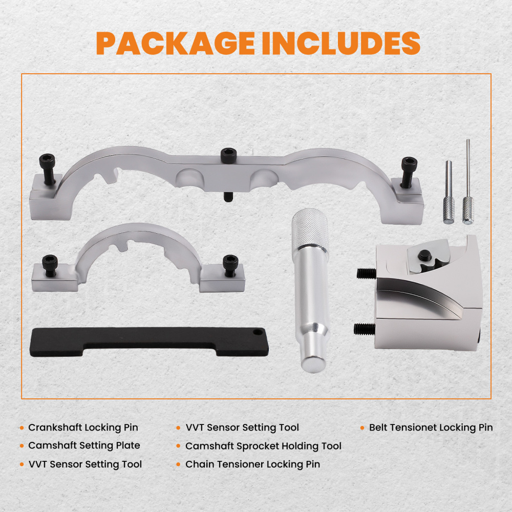 Compatible for Vauxhall Opel Compatible for Chevrolet 1.0 1.2 1.4 LWD LDD Engine Timing Setting Tool kit 