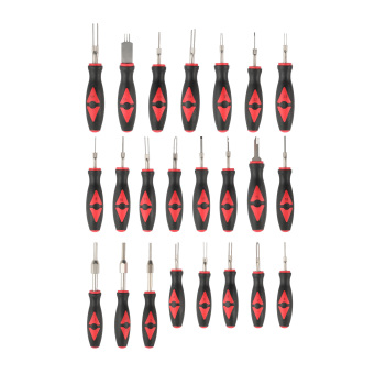 23pcs Automotive connector terminal release Electrical Terminal Removal Tool Kit