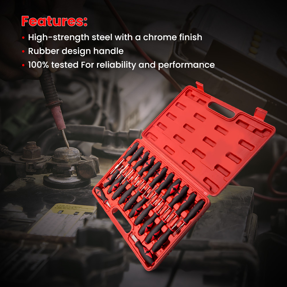 23x Universal Terminal Release Tools TERMINALE UNIVERSALE strumenti di rilascio