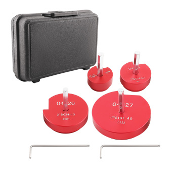 4 Plastic Pipe Fitting Reamer Kit fit into standard 1/2 drills 3/8 for PPRK4