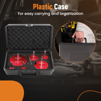 6 Piece Plastic PVC Pipe Fitting Saver Kits Fits into standard 1/2 inch drill