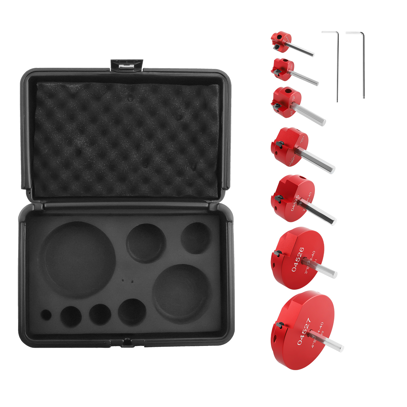 7pcs Pipe Fitting Reamer Fit into standard 1/2 inch drill.Shaft Size: 3/8