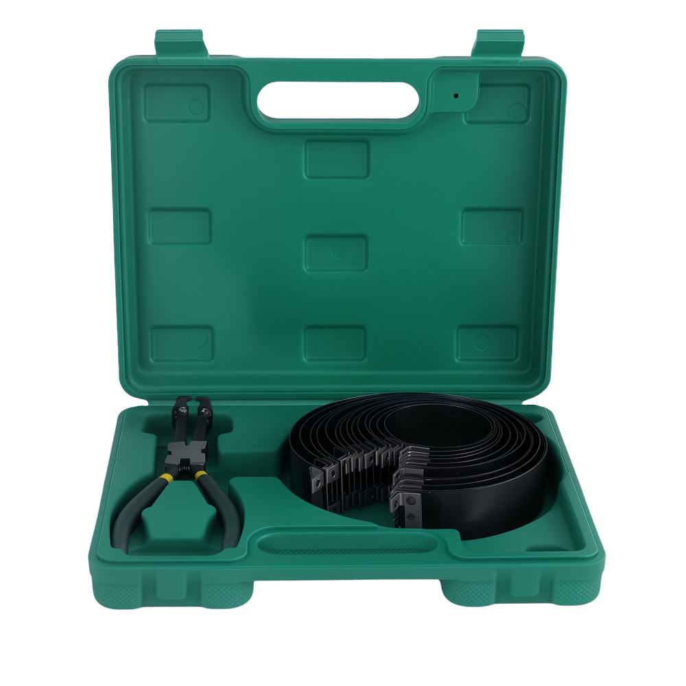 Engine 14 Piston Ring Compressor Cylinder Installer Pliers & 14 Band Tool Kit
