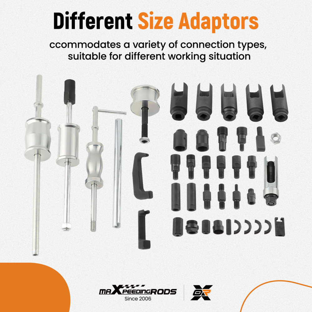 For BOSCH 40PCS Diesel Injector Extractor Nozzle Remover Puller Tool MASTER Kit 