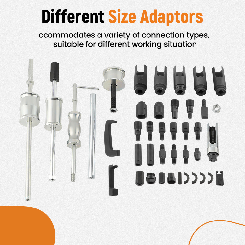 For BOSCH 40PCS Diesel Injector Extractor Nozzle Remover Puller Tool MASTER Kit 