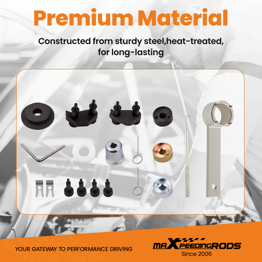 Compatible for Audi Compatible for VW 2.0 Turbo TFSI EOS GTI A3 A4 A5 A6 Q5 Timing Locking Tool Kit