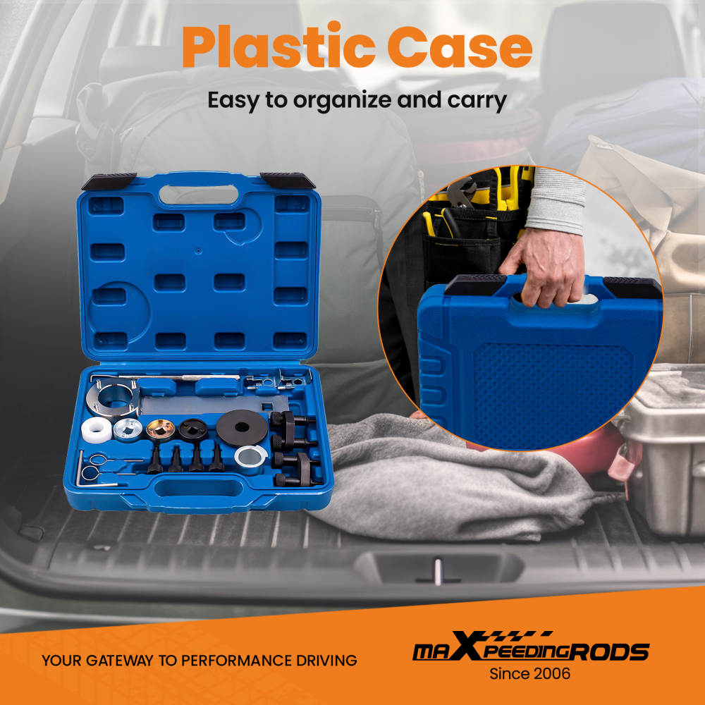 Compatible for Audi Compatible for VW 2.0 Turbo TFSI EOS GTI A3 A4 A5 A6 Q5 Timing Locking Tool Kit