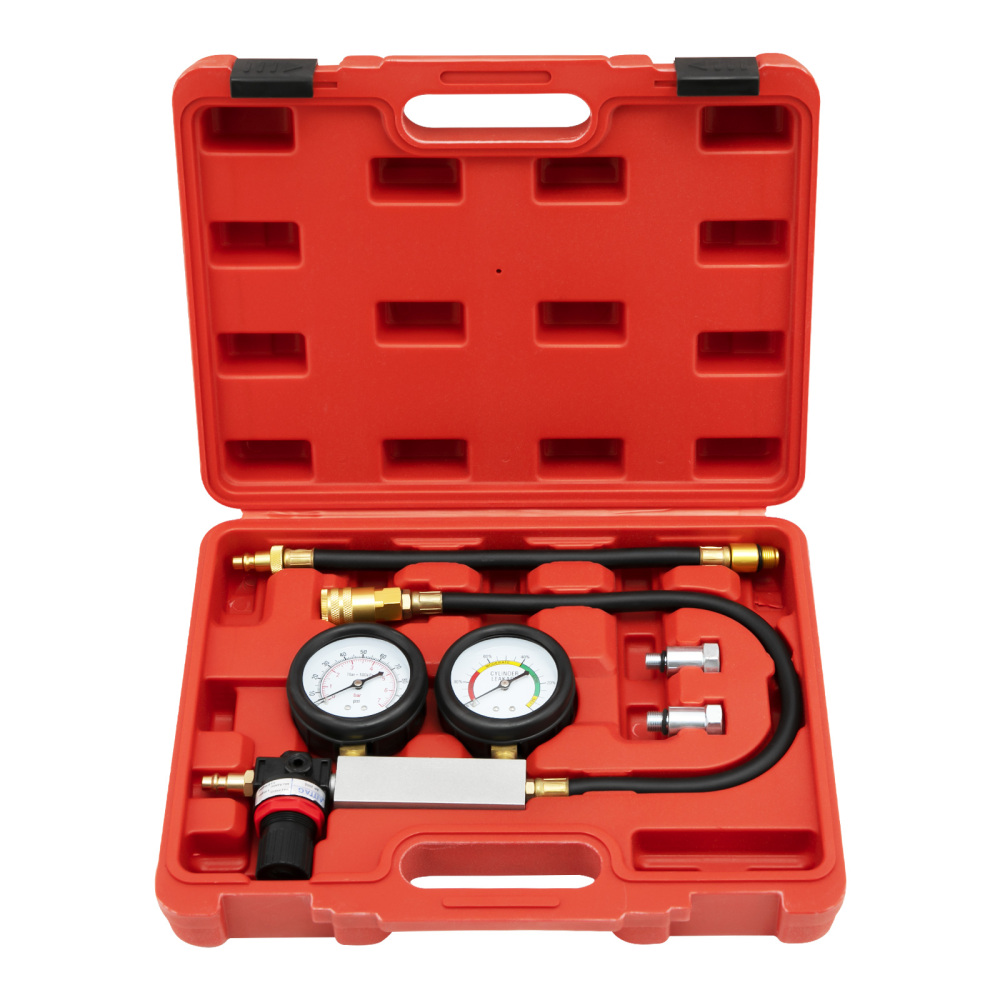 1 x Kit Di Riparazione per Auto Kit per Tester Di Rilevamento Perdite Motore Cilindro Perdite