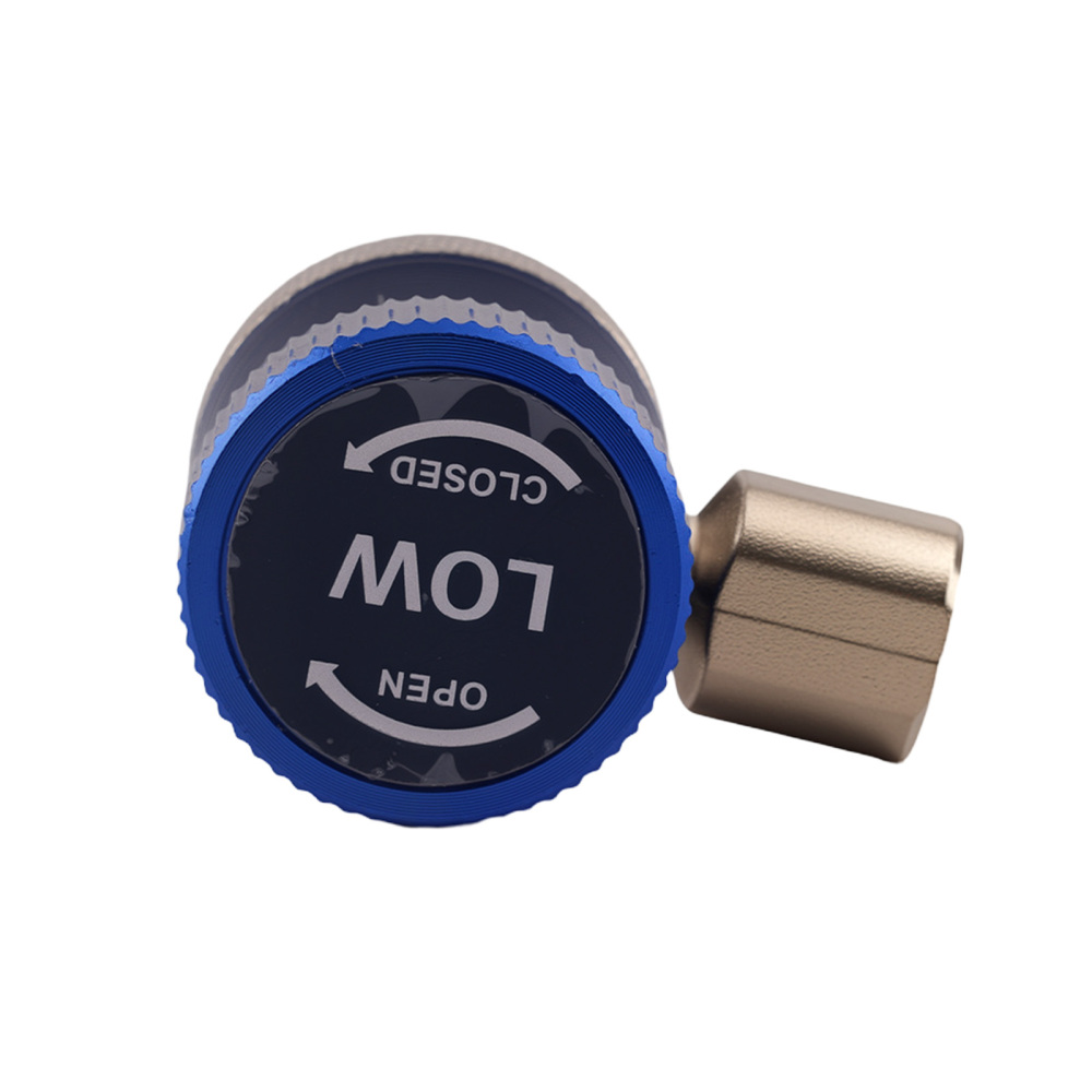 Compatible for AC Quick Connect Adapter Set for R134a System 1/4 SAE Male High Low Side Kit