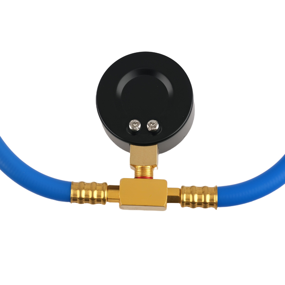 480mm compatible for AC Charging Hose R134A with Safety System Pressure Reading 0-350PSI