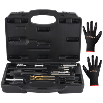 16PCS Damaged Heater Glow Plug Removal Remover Extractor Tools Set Kit 8mm 10mm
