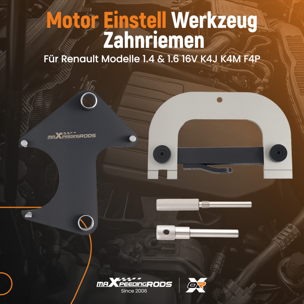 Timing Locking Setting Tool Kit compatible for Renault Clio Laguna Megane 1.8 & 2.0 16v
