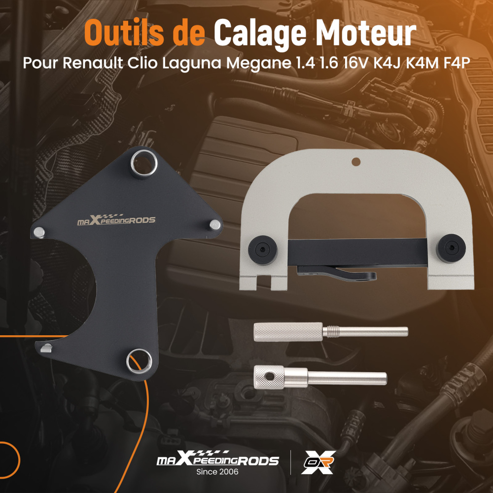 Timing Locking Setting Tool Kit compatible for Renault Clio Laguna Megane 1.8 & 2.0 16v