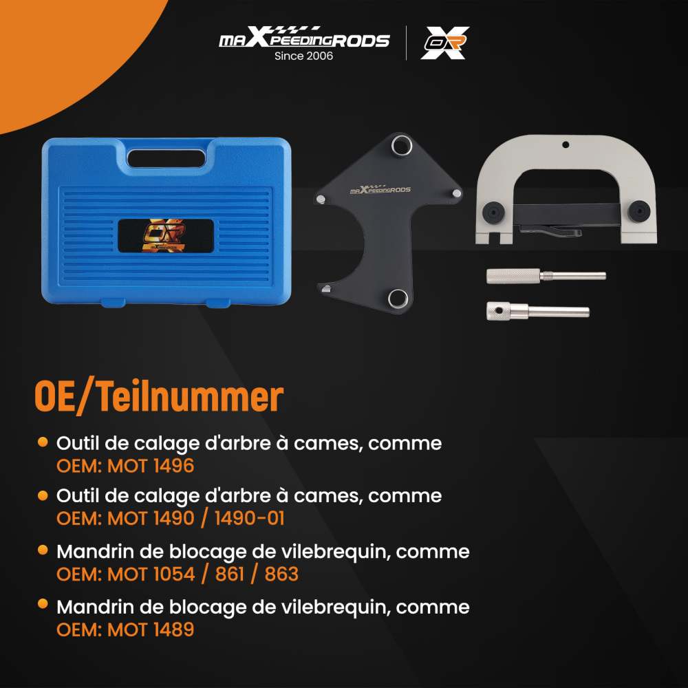 Timing Locking Setting Tool Kit compatible for Renault Clio Laguna Megane 1.8 & 2.0 16v