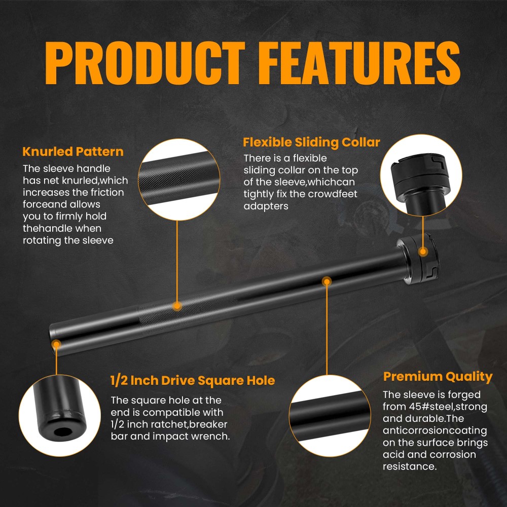 Rimozione del tirante interno Presa per installazione Rimuovere il set di strumenti Strumento Kit compatibile per Ford