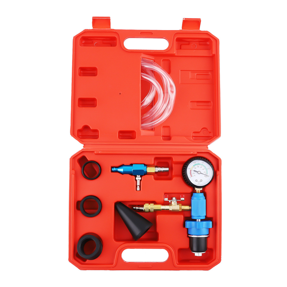 6pcs Vacuum Radiator Cooling System Vacuum Purge Coolant Refill Tool Kit