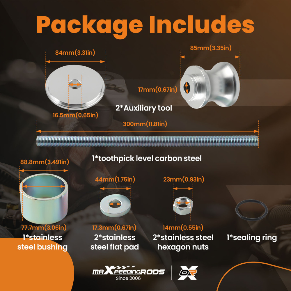 Wheel Bearing Removal Tool Kit 40/44mm compatible for Polaris RZR 570 800 900 1000 XP Turbo